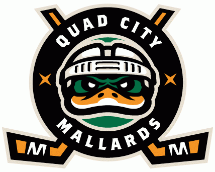 quad city mallards 2014-pres secondary logo v2 iron on transfers for clothing